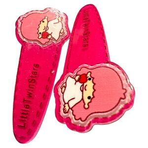 New little TwinStars Hair Accessories 2 pcs Hair Clip's